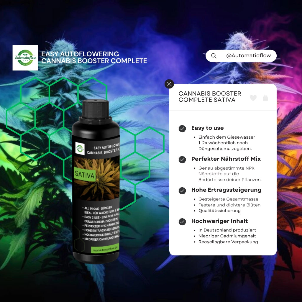 COMPLETE CANNABIS BOOSTER MIX LIQUID Sativa