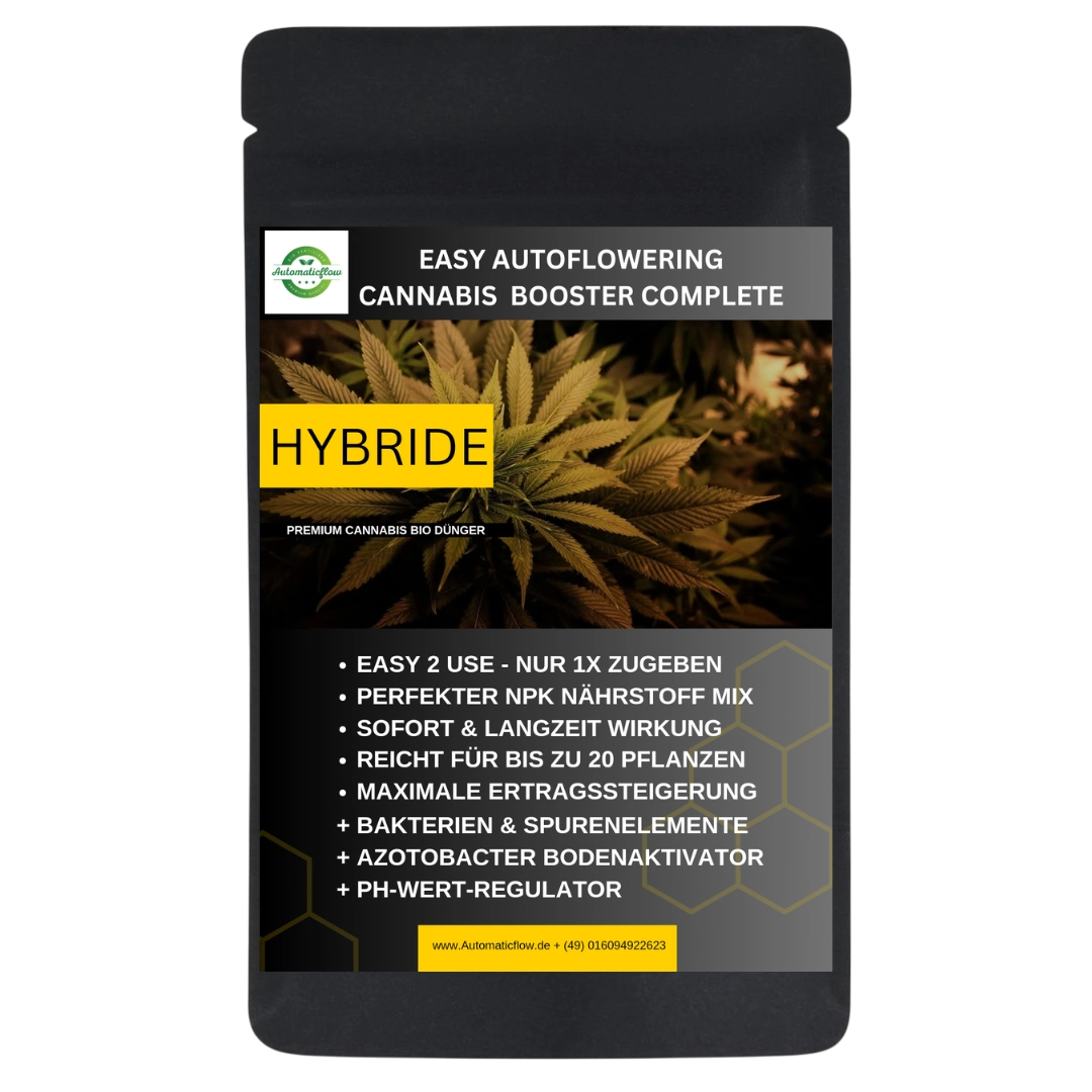 EASY AUTOFLOWERING CANNABIS BOOSTER COMPLETE MIX HYBRIDE - AUTOMATICFLOW
