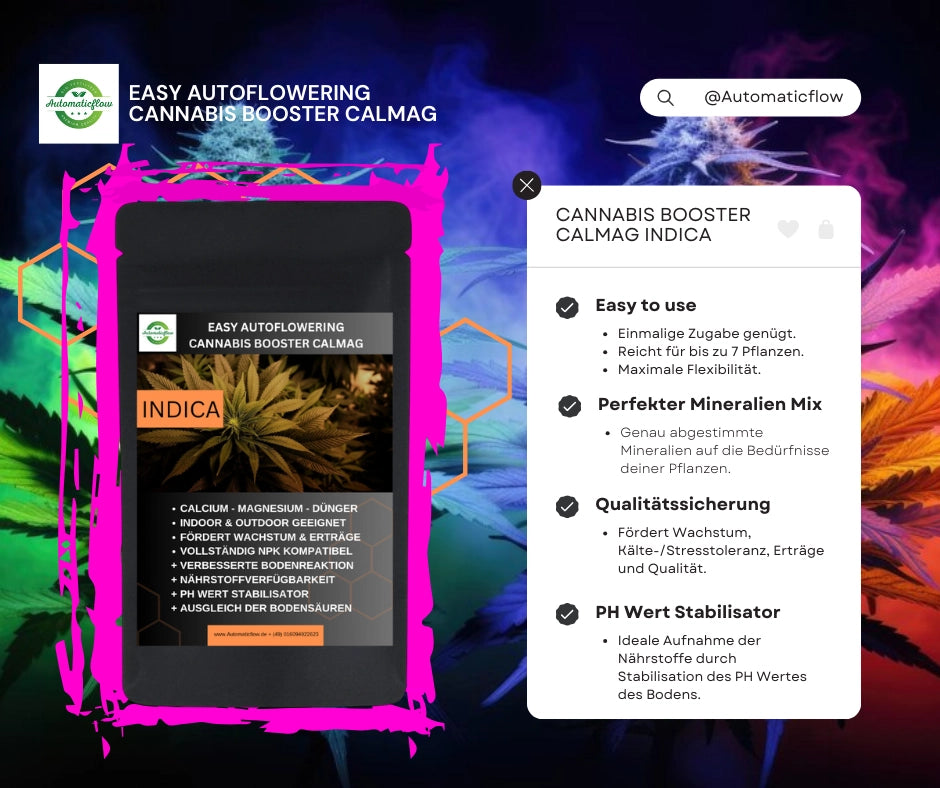 COMPLETE CANNABIS BOOSTER MIX CALMAG indica